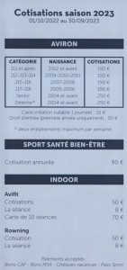 Cotisations